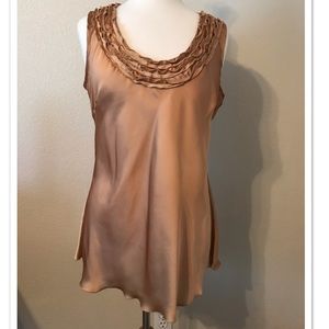 Spense blouse, gold, Large